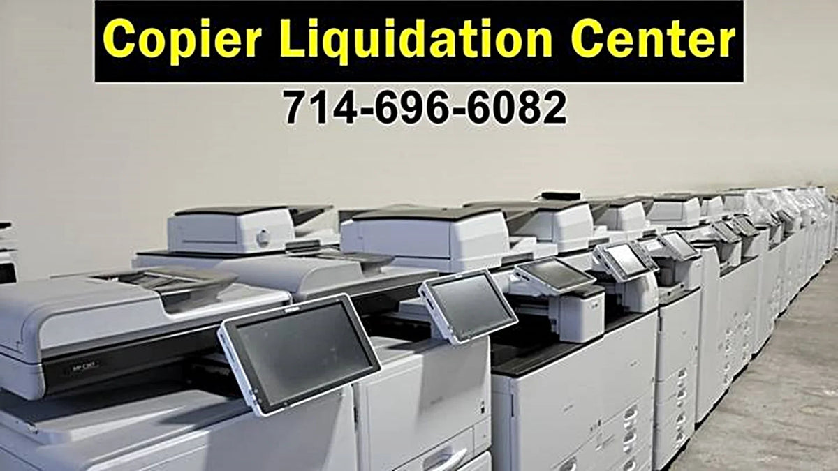 Refurbished Copiers in San Diego CA Copier Liquidation Center