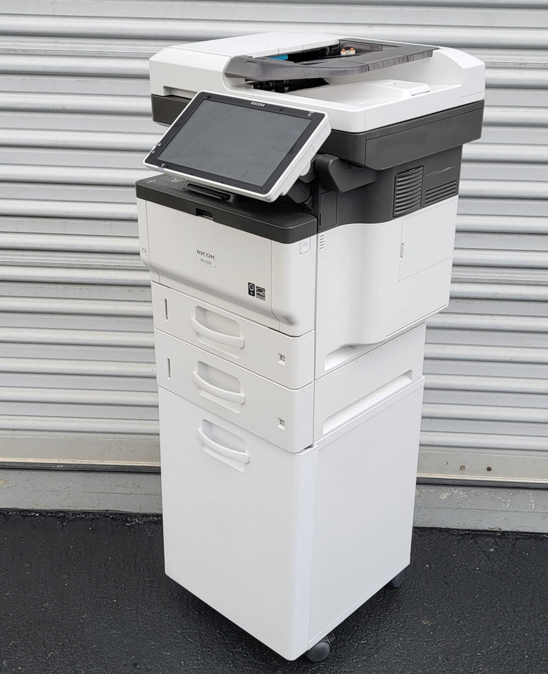 Ricoh IM 350 Used Black & White Copier, Printer, Scanner – Low Meter