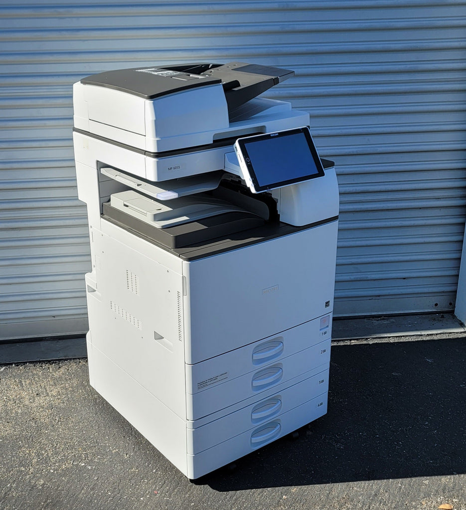 Ricoh MP 6055 Low-Meter Copier – Copier Liquidation Center