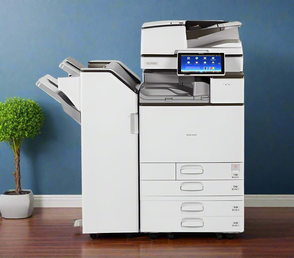 Color Copiers - Ricoh MP C6004ex - Low Meter