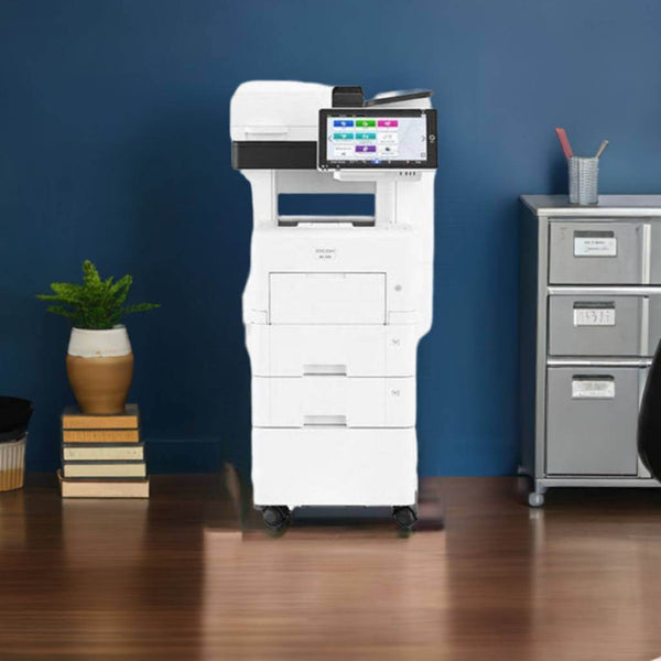 Ricoh IM 550 low-meter B&W laser printer – Copier Liquidation Center