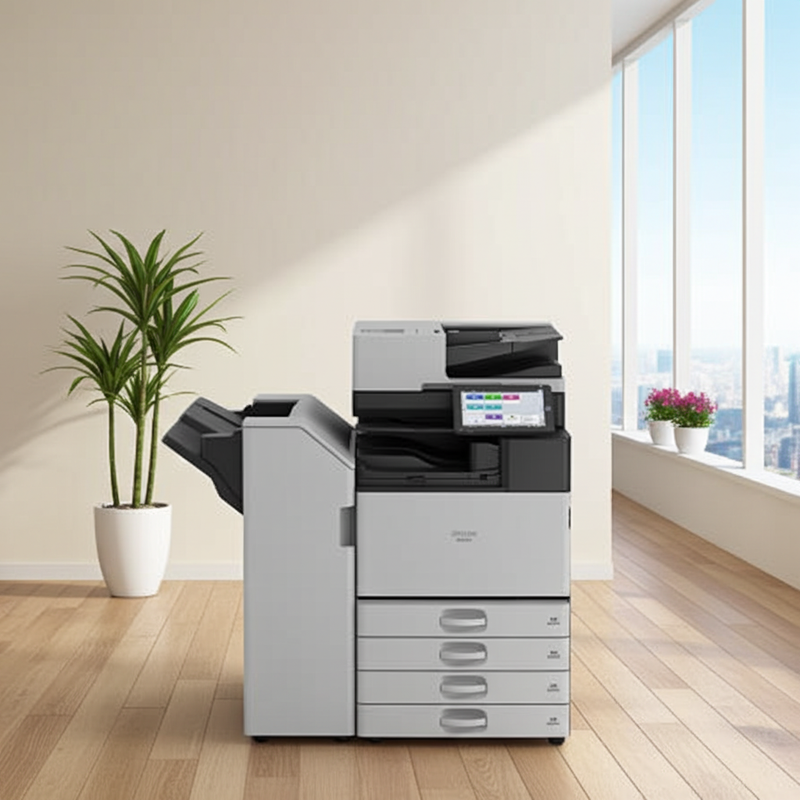 Used Ricoh IM C3510 color copier for sale – low meter 35 ppm multifunction printer