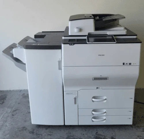 Ricoh MP C6503 low-meter color production copier – Copier Liquidation Center